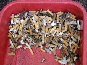 Colillas de cigarro